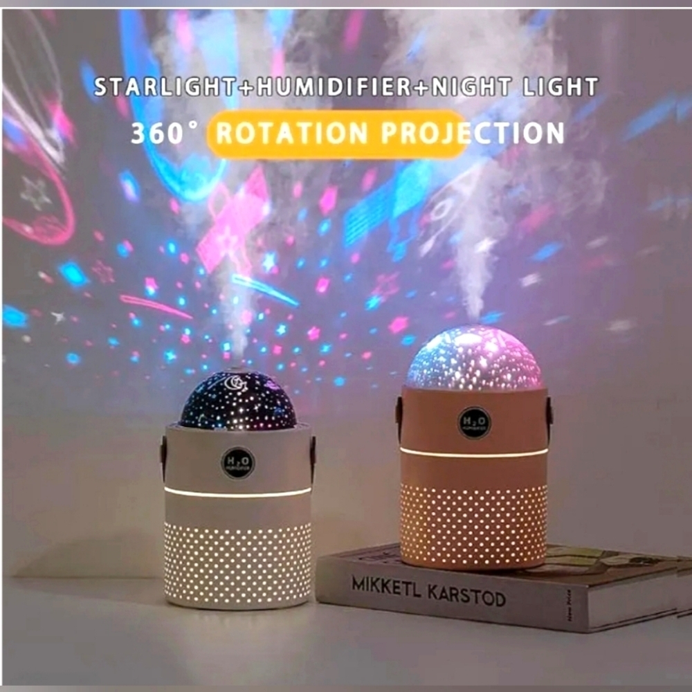 Humidifier,night light projector - Picture 6 of 10